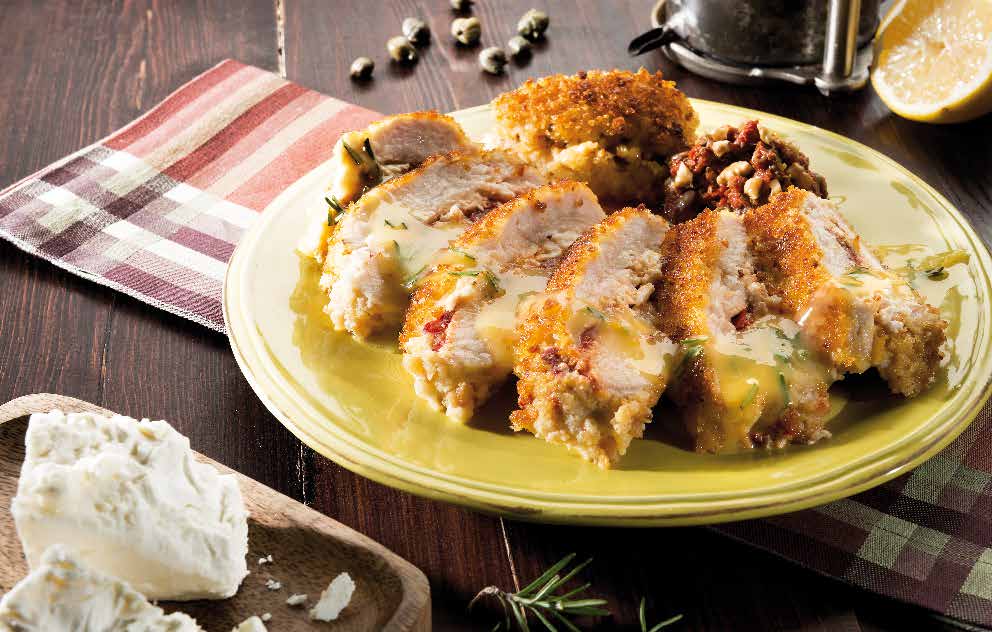 Red Pepper & Feta Stuffed Chicken Breast